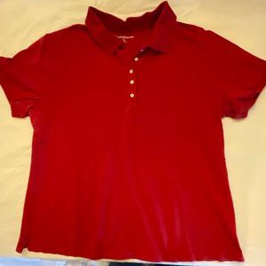 Croft & Barrow Women's Red POLO
